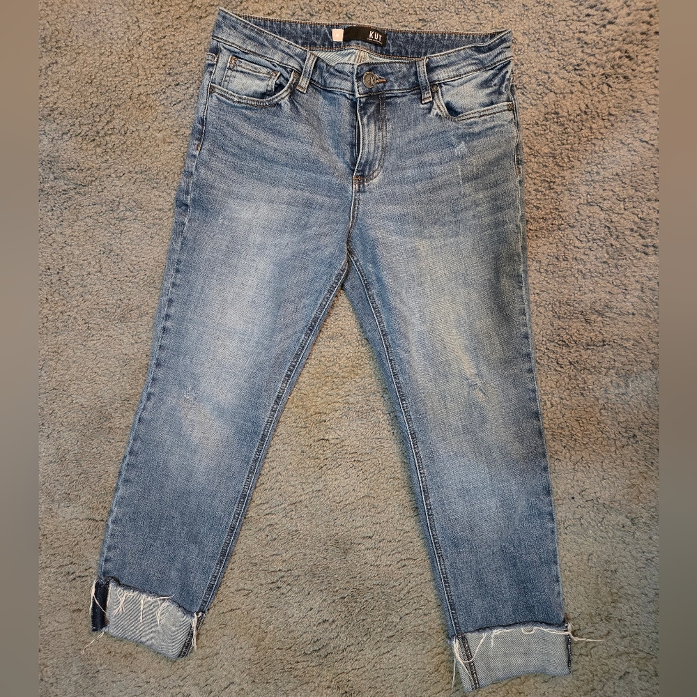 Kut From The Kloth Catherine Boyfriend Jeans sz 10
